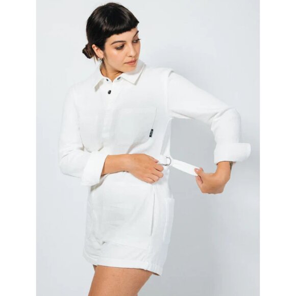 ATWYLD No Service Jumper Vintage White size XXL - Picture 2 of 4